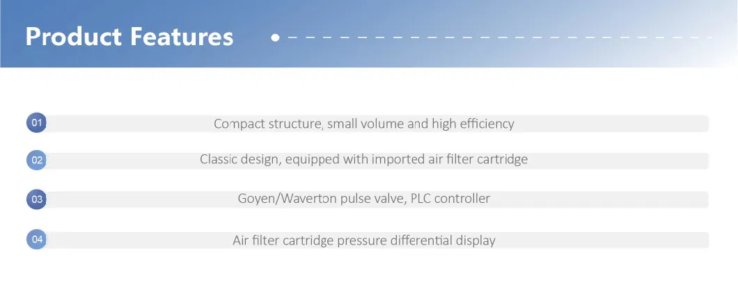 Wet and Dry Air Pulse Jet Cleaning Heavy Duty Industrial Vacuum Cleaner