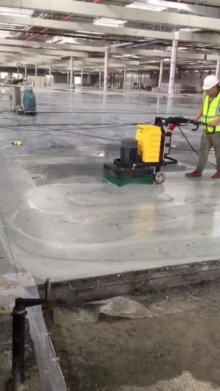 Электрическая шлифовальная машина для пола Walk Behind Concrete Polisher (DY